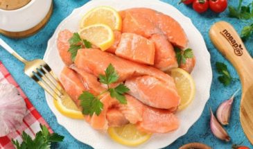 Форель солёная в масле