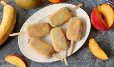 Фруктовый лед на палочке