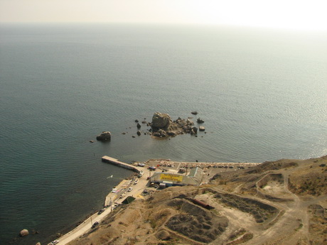 Черное море, вид из Генуэзской крепости