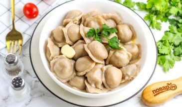 Гречневые пельмени