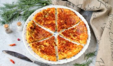 Хачапури ленивые с сыром и зеленью