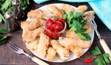 Хрустящие рыбные палочки