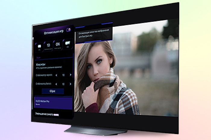 LG Smart TV: колибровка изображения