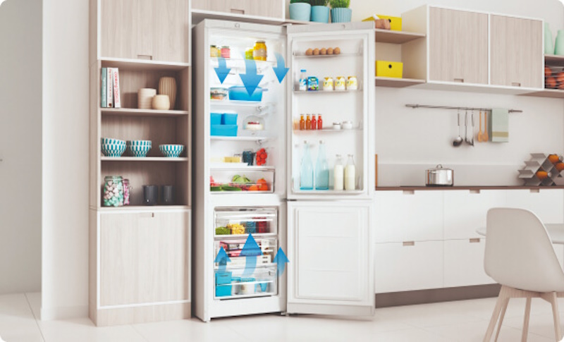 Холодильник ITS 4180 W: Indesit в дизайне кухни