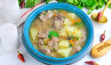 Юшка по-охотничьи в домашних условиях