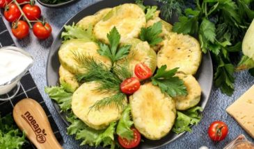 Кабачки запеченные с сыром в мультиварке