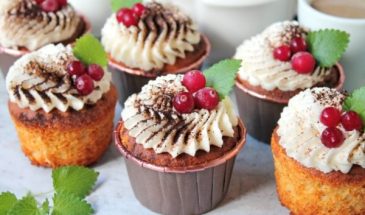 Капкейки «Молочная девочка»