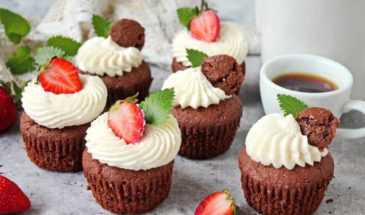 Капкейки с кремом чиз