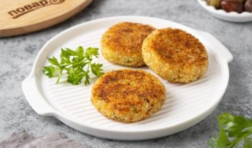 Капустные котлеты с манкой