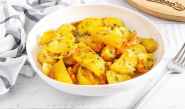 Картошка с майонезом в рукаве в духовке