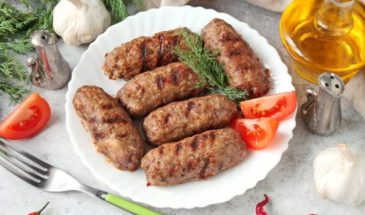 Кебаб из говядины с сыром
