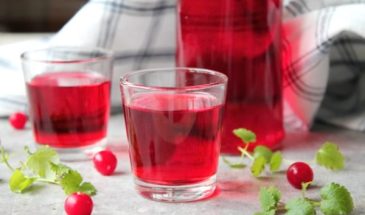 Клюква на коньяке