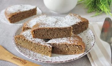 Кофейный пирог на кефире