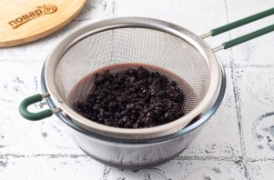 Компот из сушеной черники