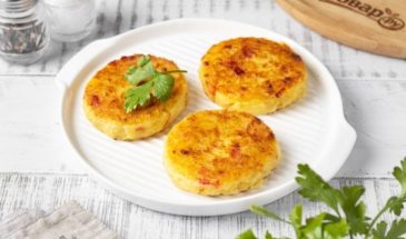 Котлеты из картофеля с перцем