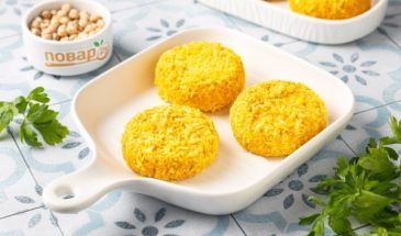 Котлеты из нута в духовке
