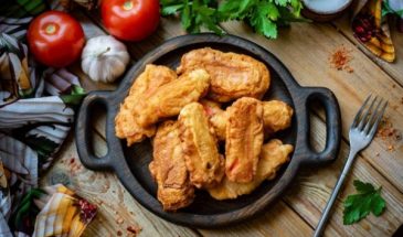 Крабовые палочки в кляре с чесноком