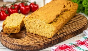 Кукурузный хлеб без глютена