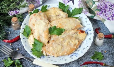 Курица в сливочно-сырном соусе