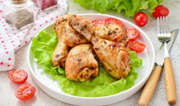 Куриные голени в соевом соусе в духовке