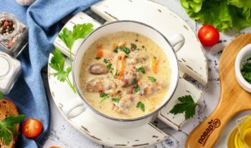 Куриные сердечки в мультиварке в сливках