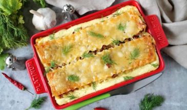 Лазанья «Карбонара»