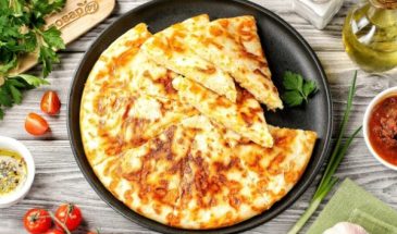 Ленивый хачапури на сковороде рецепт с сыром на молоке