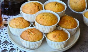 Маффины на сливочном масле с бананами