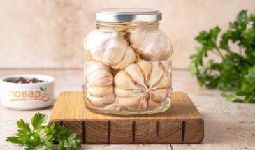 Маринованный чеснок по-азербайджански