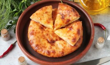 Осетинский пирог с картошкой и сулугуни