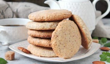Печенье из миндального жмыха