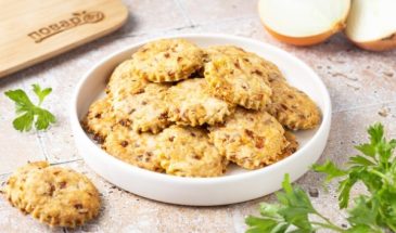 Печенье с жареным луком