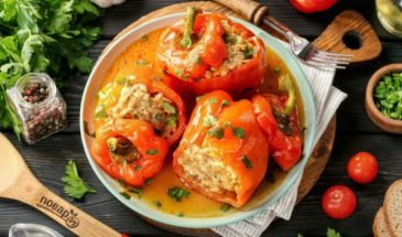Перцы с фаршем и рисом фаршированные рецепт в кастрюле
