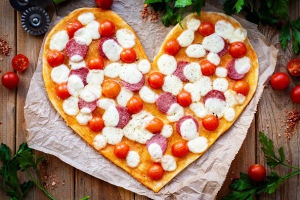 Пицца «Сердце»