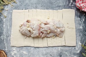 Пирог с муксуном