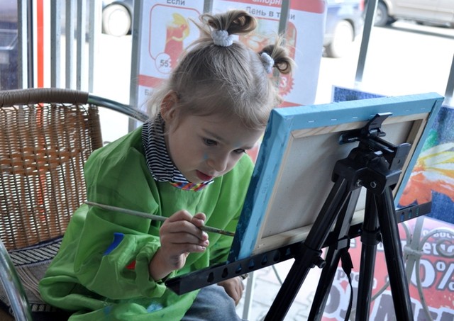 Мастер-класс живописи для детей в Севастополе
