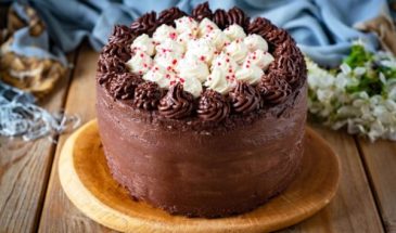 Шоколадный торт с кремом из маскарпоне