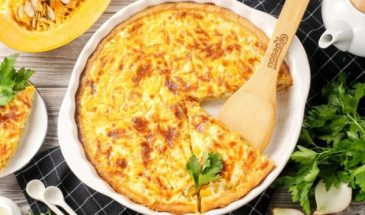 Солёный тыквенный пирог