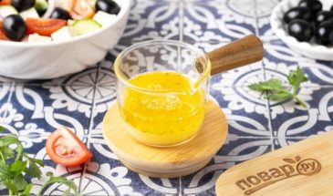 Соус для греческого салата в домашних условиях