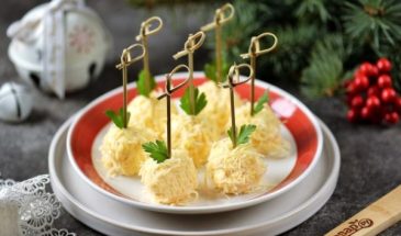 Сырная закуска «Снежки»