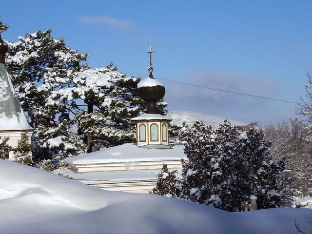 Топловский Женский Монастырь зимой
