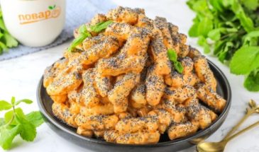 Торт «Муравейник» из кукурузных палочек