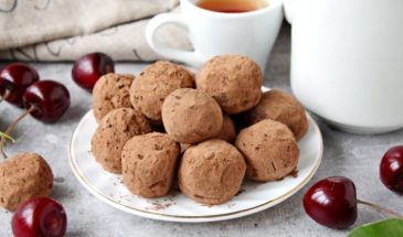 Трюфели с вишней