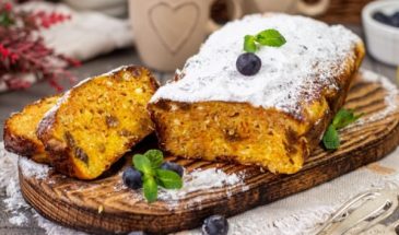 Творожно-морковный кекс