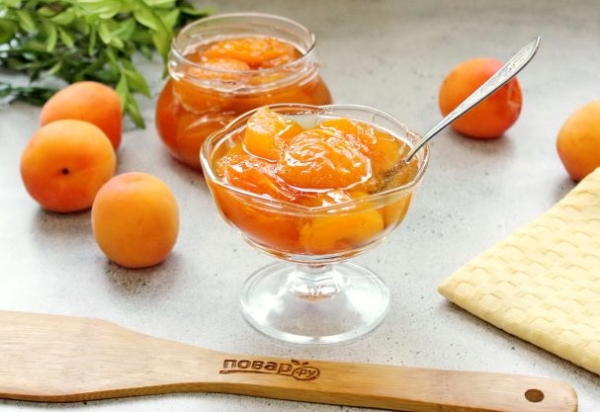 Варенье из абрикосов дольками «Янтарное»