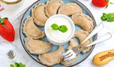 Вареники на гречневой муке