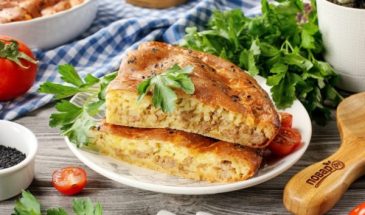 Заливной сырно-мясной пирог «Удивительный»