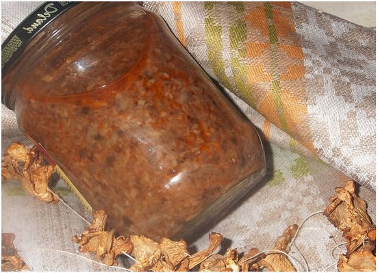 Грибная икра из рыжиков на зиму