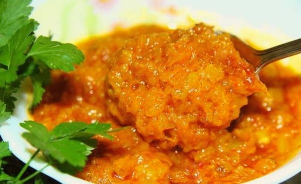 Кабачковая икра с морковью и луком на зиму